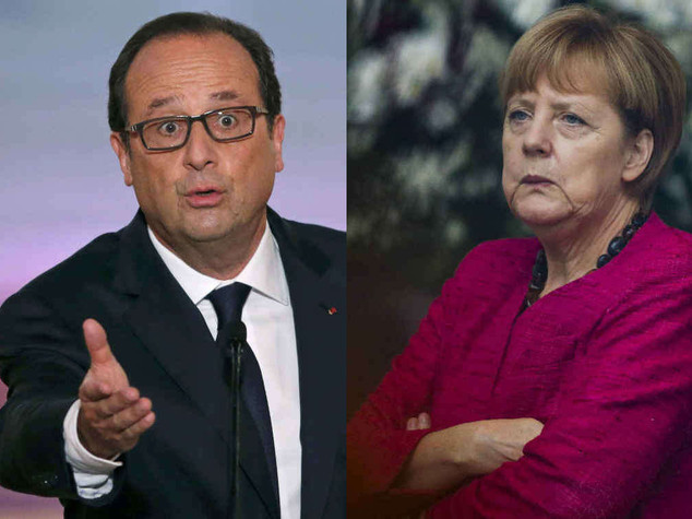 La Francia si ribella all'austerita' Merkel, gli impegni si rispettano