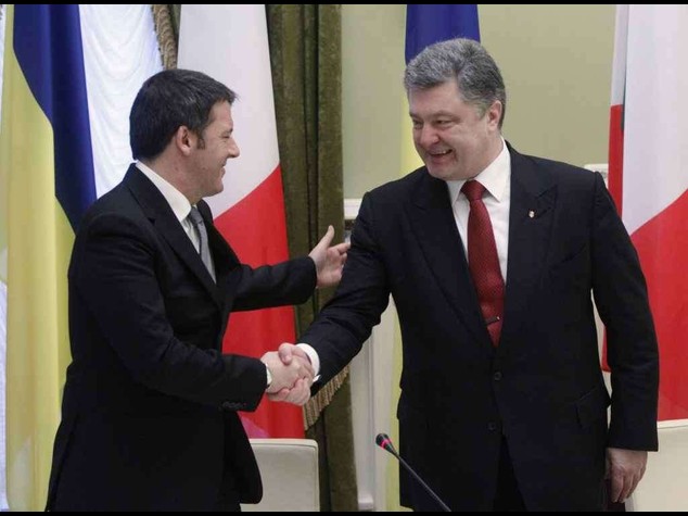 Ucraina, Renzi rassicura Kiev "Rispetto per la vostra sovranita'"