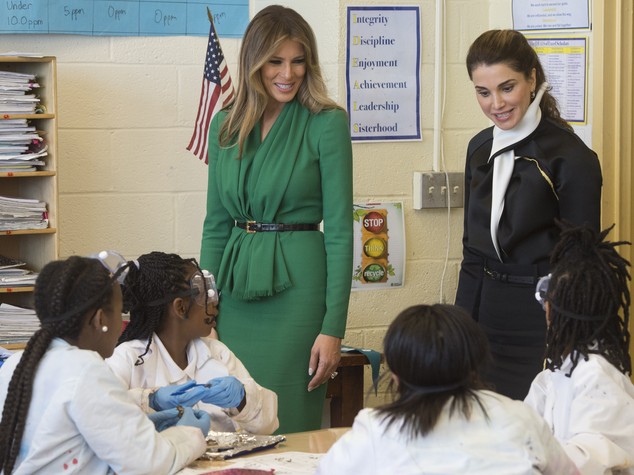 Melania, la first lady glamour che non ama i riflettori