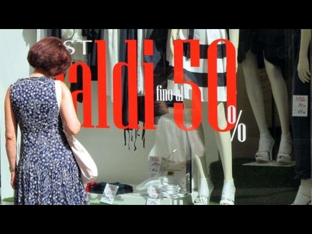 Confcommercio: vendite saldi estivi in leggero aumento +0,78%
