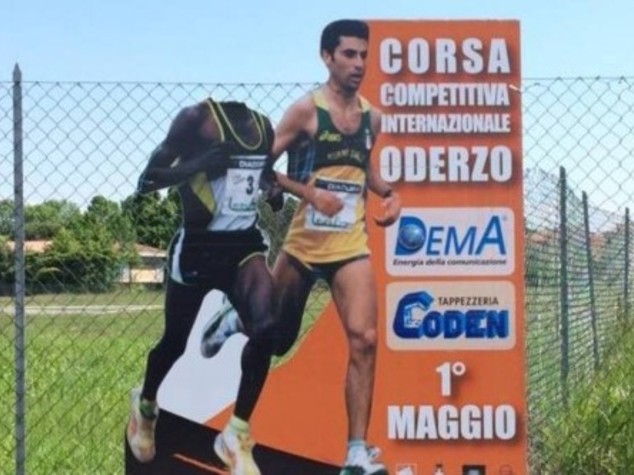 Treviso, vandali 'decapitano' la sagoma di un atleta di colore