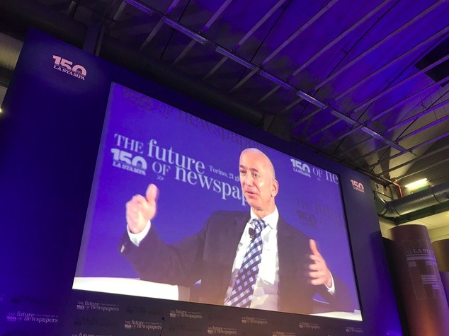 Il decalogo di Bezos per il futuro dei giornali