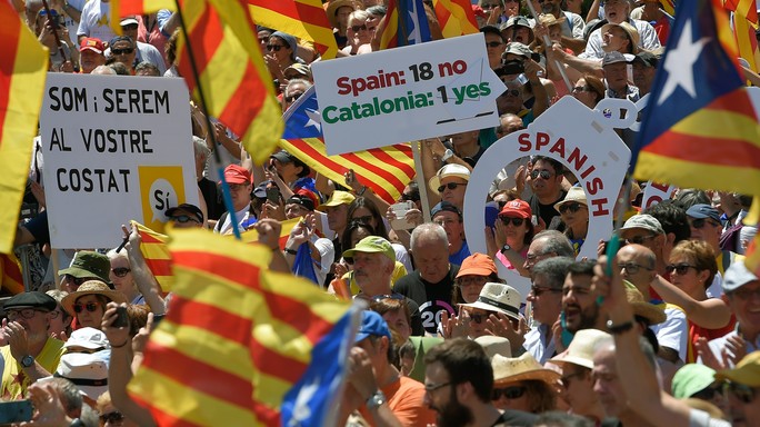 "La Spagna non è il nostro Paese. E' contro di noi"