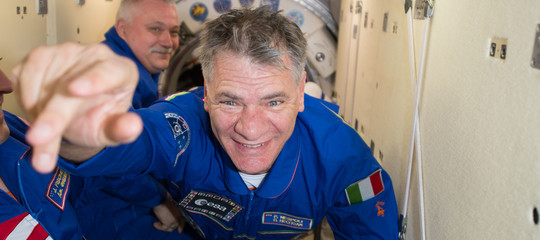 Paolo Nespoli twitta una foto dallo spazio. E questa volta dell'Italia