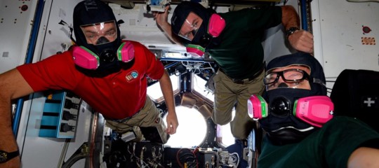 Il week end spaziale di Paolo Nespoli tra le stelle