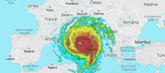 L'Italia e la differenza fra una pioggia e un uragano