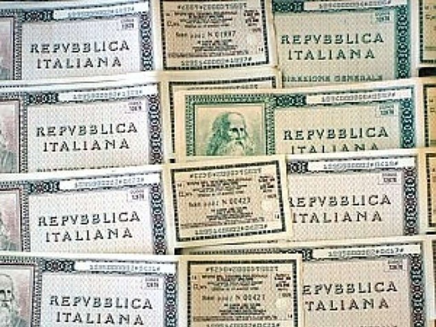 Italy's three- and 15-year bond yields hit record lows
