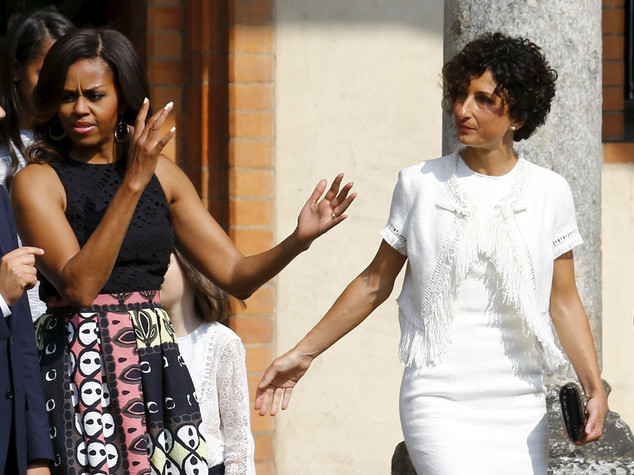 Expo: Michelle Obama a Palazzo Italia, ad attenderla Agnese Renzi