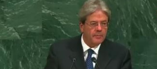 Cosa ha chiesto Gentiloni alle Nazioni Unite su migranti e lotta al terrorismo