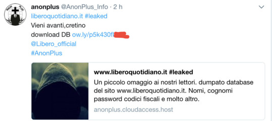 Gli hacker entrano (di nuovo) nel sistema di Libero. E rubano dati sensibili dei lettori