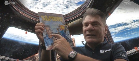 funetto italiano spazio guinness paolo nespoli