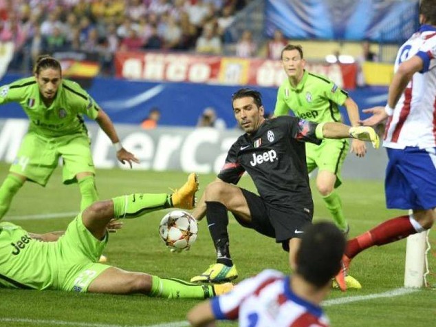 Champions: Juve ko al Calderon, vince l'Atletico 1-0