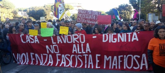 Ostia: questura, circa mille partecipanti a corteo per legalità