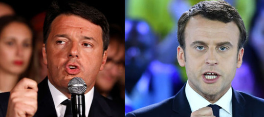 Cosa si sono detti Renzi e Macron a Parigi