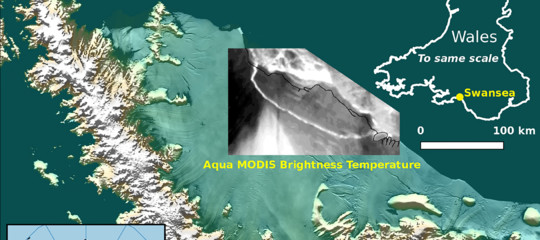 Il vero significato del distacco del grande iceberg in Antartide