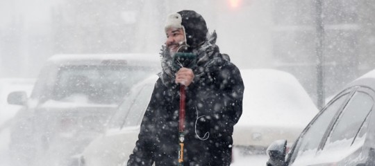 Gli effetti del 'ciclone bomba' che ha colpito gli Usa