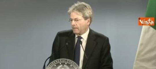 Gentiloni: il mio impegno finisce con le elezioni, no alchimie