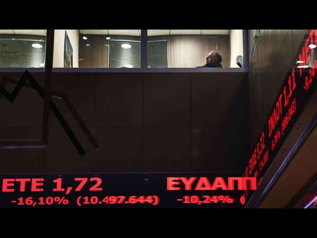 Grecia e petrolio spaventano mercati, affondano le Borse