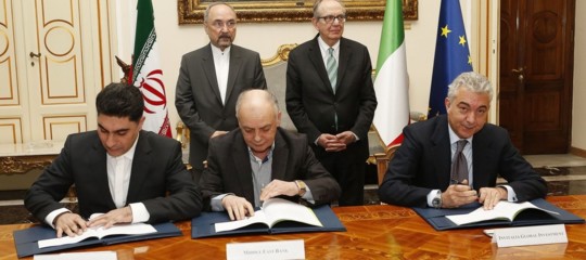 Italia-Iran: firmato accordo per investimenti fino a 5 miliardi euro