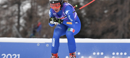 Sci, nuovo trionfo azzurro, Sofia Goggia vince la libera di Cortina