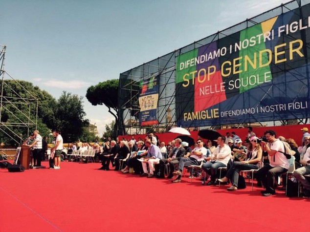 Family day riempie San Giovanni Grasso, "si' alle famiglie gay"