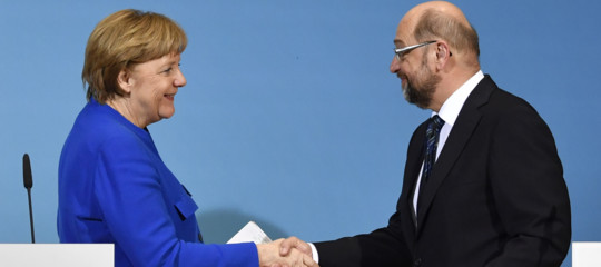 Germania: da congresso Spd via libera a riedizione Grosse Koalition