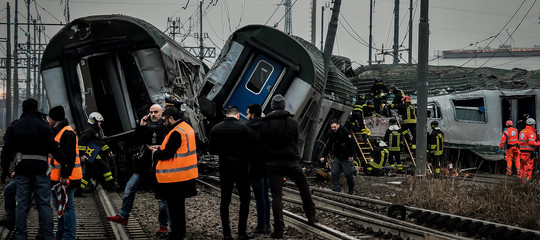Treno deragliato: ripresa circolazione ferroviaria su due binari