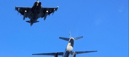 Nato: aereo russo in cieli baltici, caccia italiani in azione