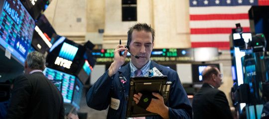 Wall Street: peggior settimana da 2016,Dj -2,54%, Nasdaq -1,96%