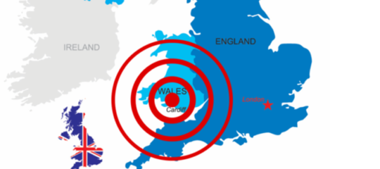 Gb: scossa di terremoto di magnitudo 4,7 con epicentro in Galles