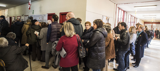 Elezioni: alle 19 affluenza al 58,47%. Nel 2013 era 46,6%