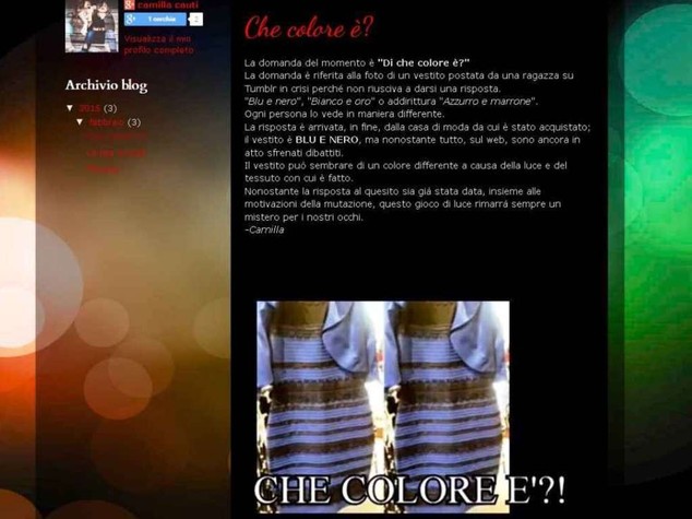 Foto di vestito diventa virale e fa impazzire il web, "di che colore e'?"