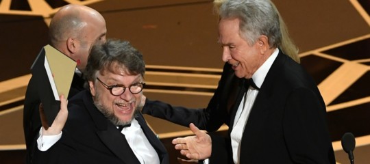 'La forma dell'acqua' di Del Toro vince l'Oscar per il miglior film