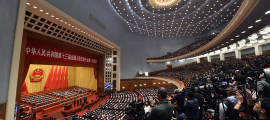 Cina Assemblea Nazionale del Popolo crescita economica