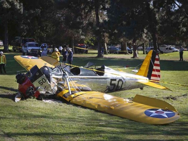 Harrison Ford cade con aereo Figlio, "malconcio ma sta bene"