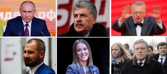 Sarà un plebiscito annunciato, Ma chi sono gli sfidanti di Putin?