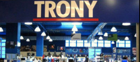 Trony, questa la situazione dei negozi nelle varie città