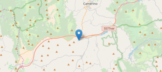 Terremoto di 4,6 a Muccia, nel Maceratese