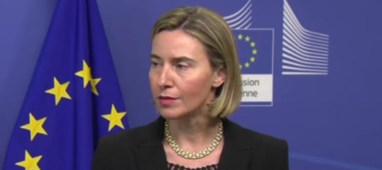 Siria: Mogherini, Ue informata di raid; la soluzione sia politica