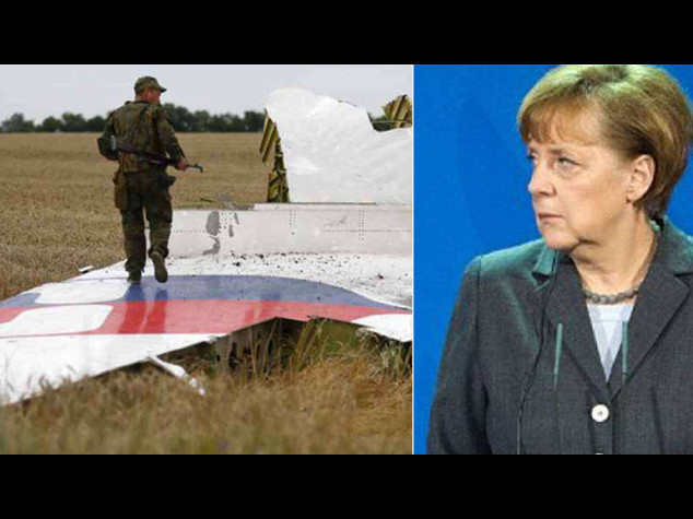 Aereo abbattuto: Merkel, serve tregua per inchiesta indipendente