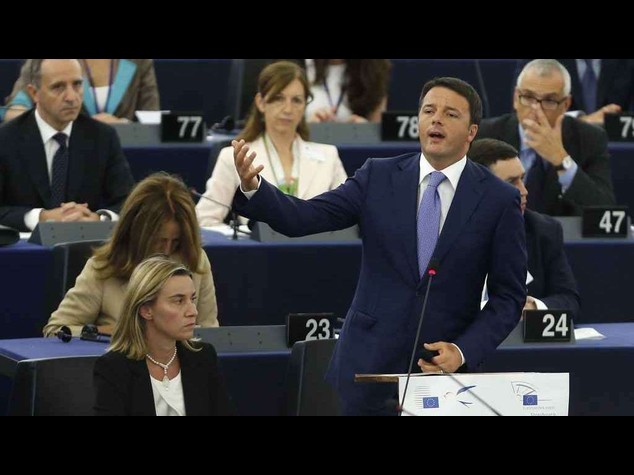 Renzi, l'Ue non e' una maestrina Non vado col cappello in mano