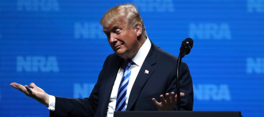 Cosa ha detto Donald Trump alla lobby delle armi