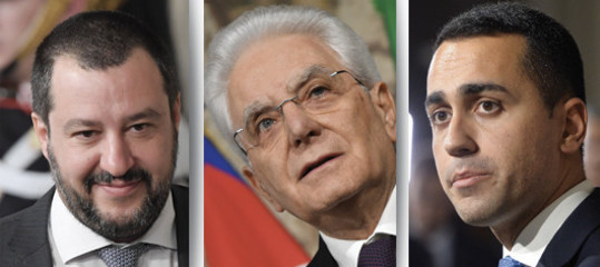 Risultati immagini per L'irritazione di Mattarella verso Salvini e Di Maio