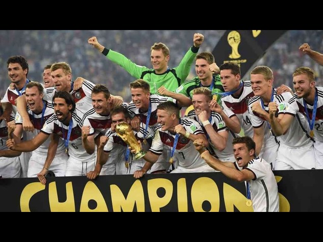 Calcio: ranking Fifa, Germania al comando, Italia e' 14esima
