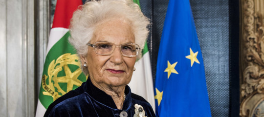 intervista liliana segre prima fiducia governo m5s lega