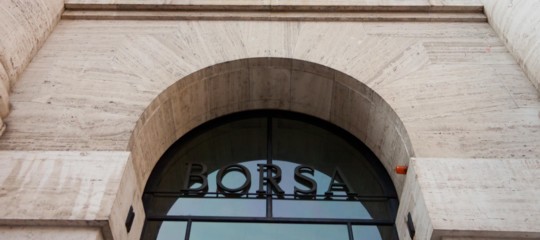 Borsa in rialzo (+1,49%) con banche, spread a 232 punti