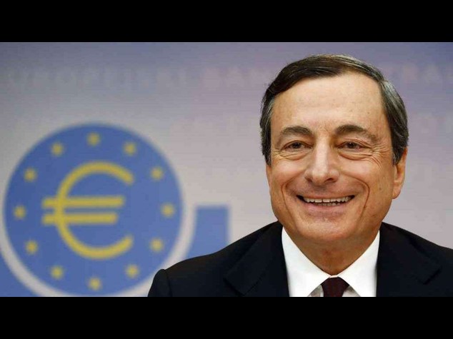 Draghi, stabiliti obiettivi prestiti 'finalizzati' a banche