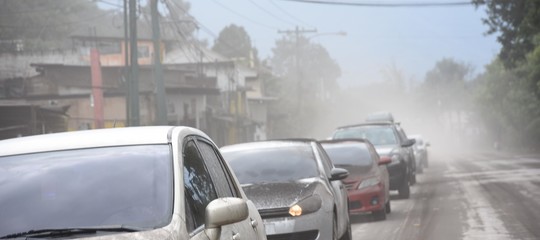 eruzione fuoco guatemala