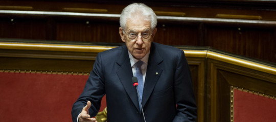Mario Monti in Senato rievoca lo spettro della Troika