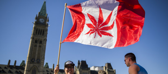 La marijuana a scopo ricreativo ora è legale anche in Canada